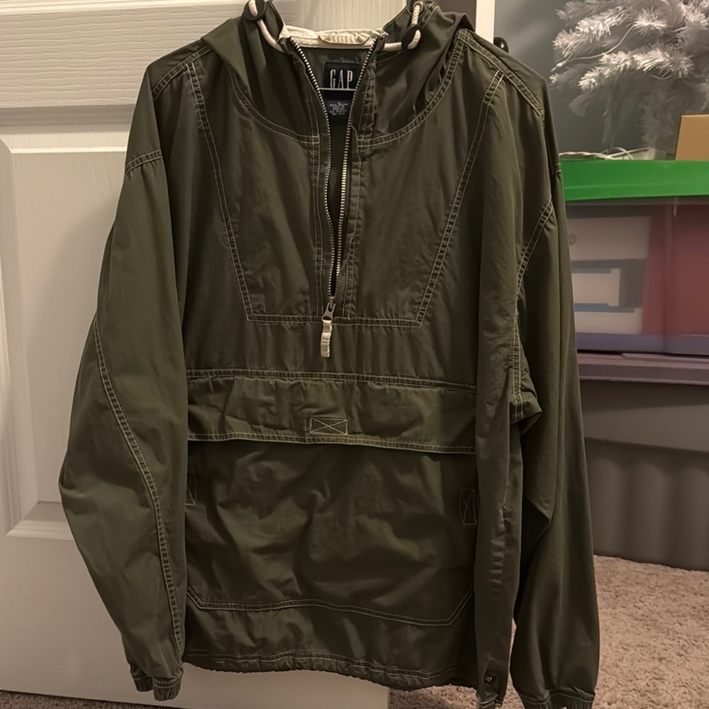 GAP Women’s Olive Green Hooded Jacket